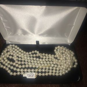 Cultured pearl necklace NEW